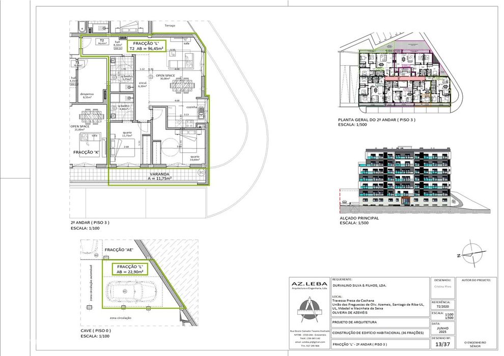 Apartamento T2 Venda em Oliveira de Azeméis, Santiago de Riba-Ul, Ul,