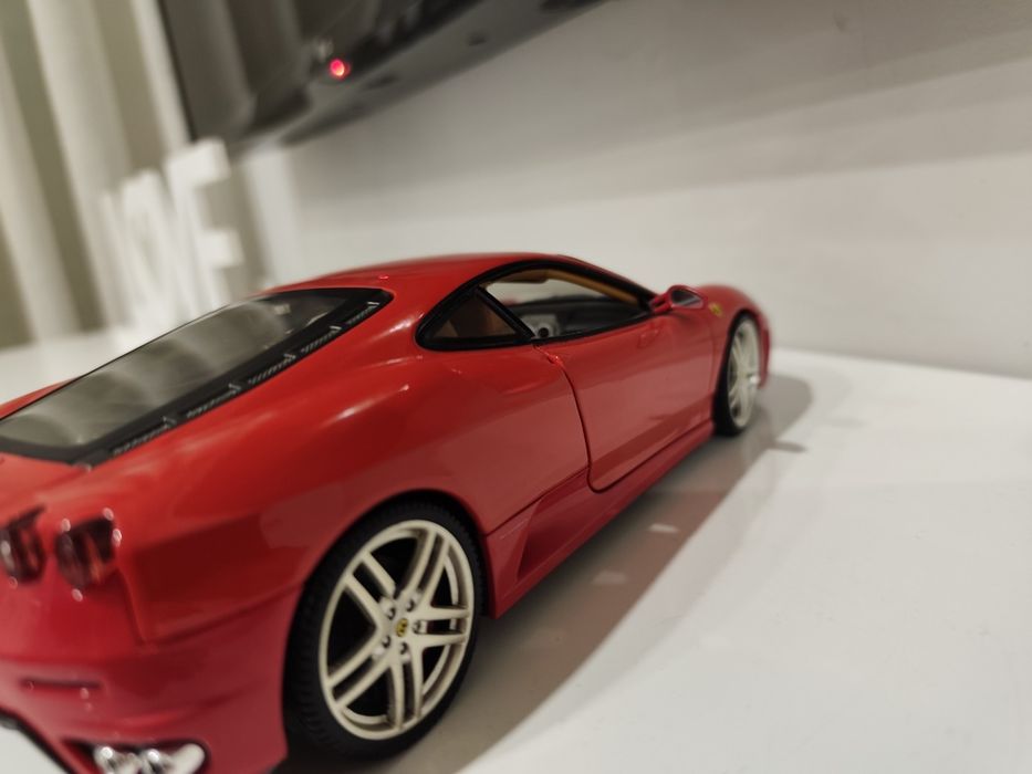 1/18 Ferrari f430 hot wheels carro coleção miniatura