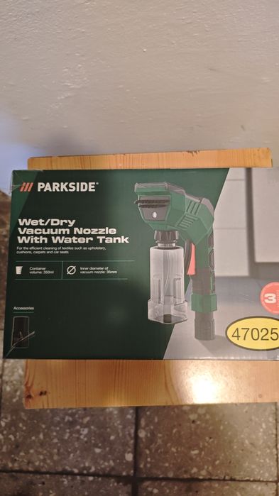 Dysza do czyszczenia że zbiornikiem na wodę Parkside -Nowa!