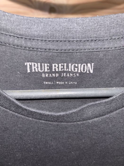Футболка True Religion оригинал | Чёрная | Мужская