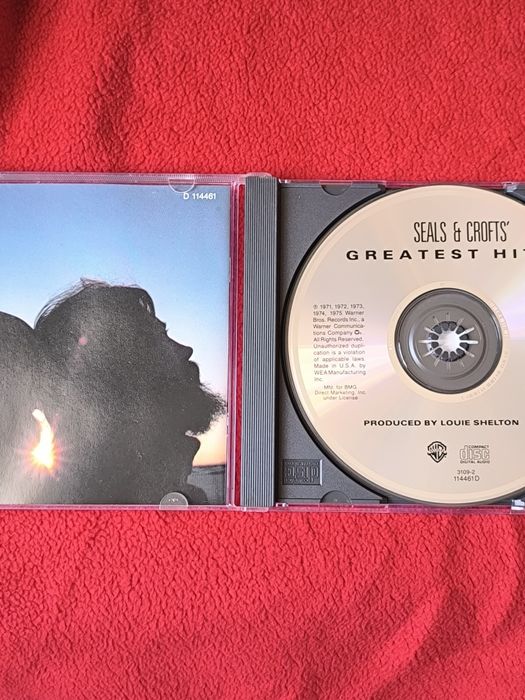 CD's musica "Seals & Crofts' Greatest Hits". Original. Made in U.S.A.