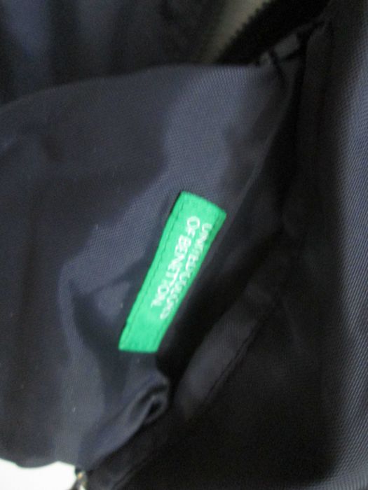 Benetton dwustronna kurtka chłopięca 152 cm