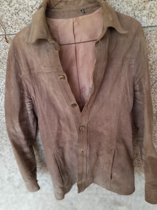 Casaco em pele como novo tamanho S