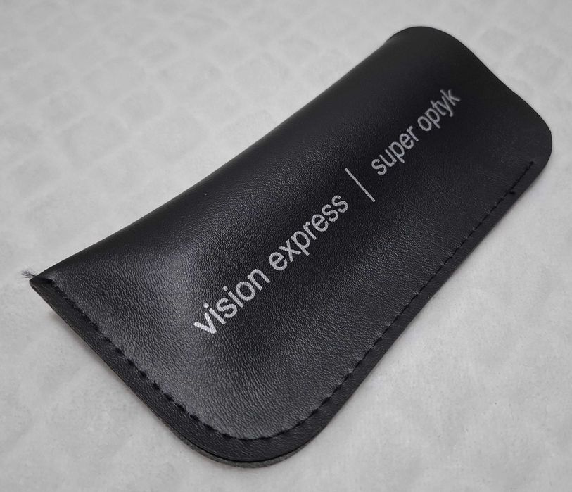 Etui na okulary, czarne, 8x16cm, Vision Express (1)