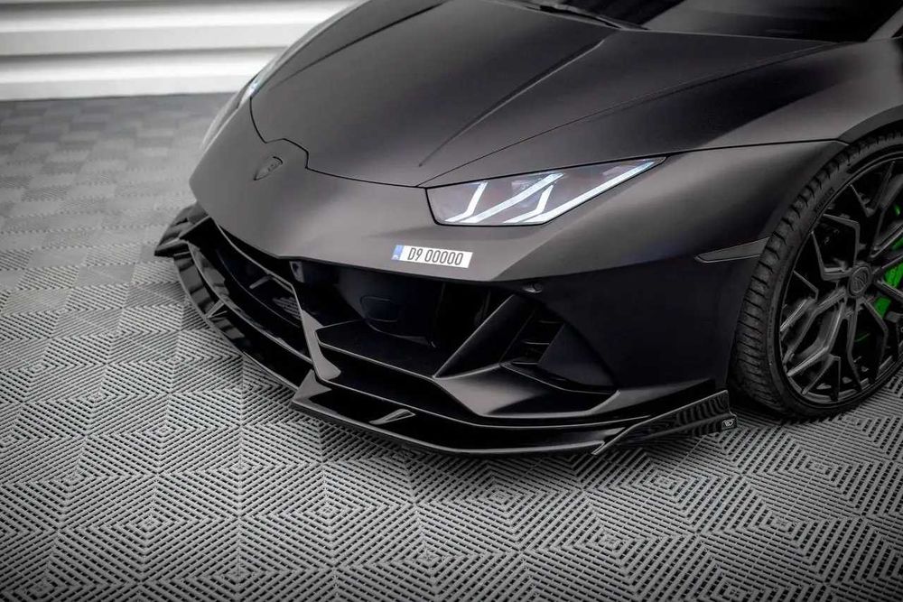 Спліттер Lamborghini Huracan EVO тюнінг обвіс губа юбка елерон