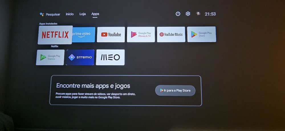 Projetor android Wanbo T2 novo