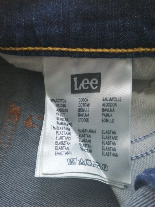 Jeansy Lee 27x31, extra ciuszek dzwony cześć hit lat 70-tych