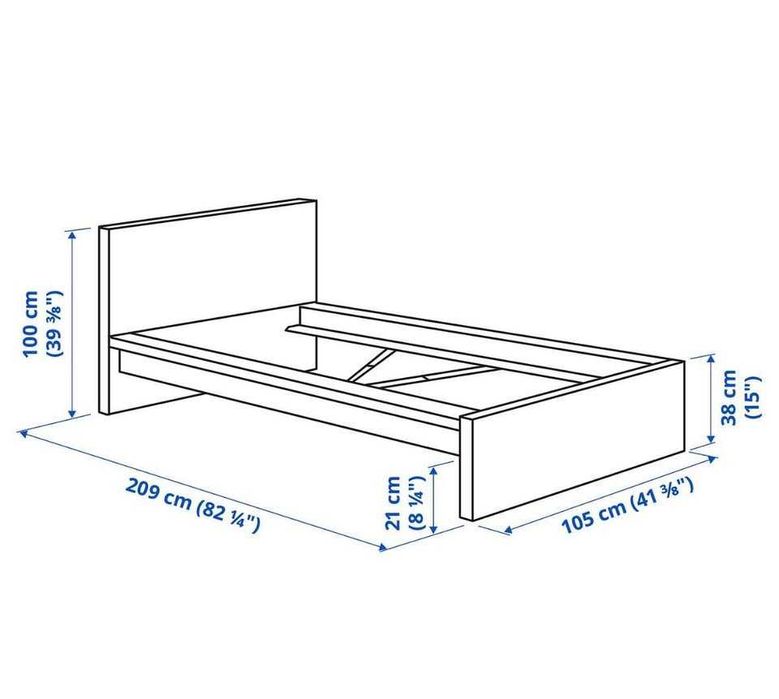 Cama Solteiro s/colchão