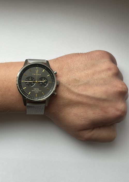 Чоловічий годинник Triwa Smoky Newil - Chronograph