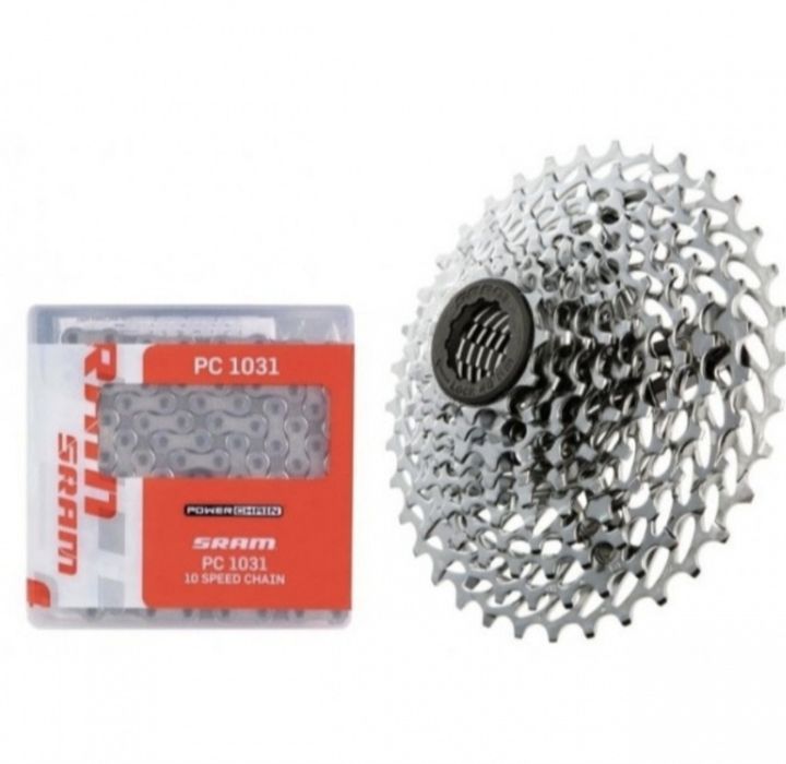 Комплект 10-швидкісна касета SRAM Power Pack PG-1030 11-36T та ланцюг