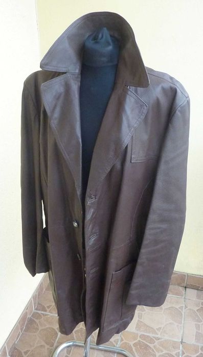 skórzana kurtka męska - CONTESSA - SKOGAR - Łódź - rozm. 54 - PRL