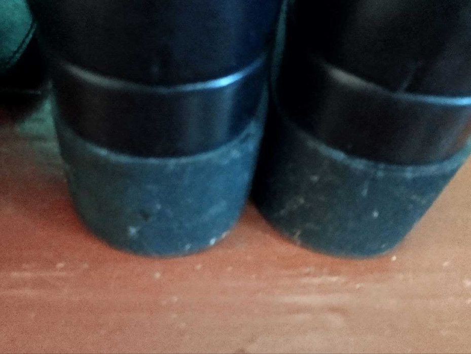 Сапоги женские демисезонные р.37, стелька 24см