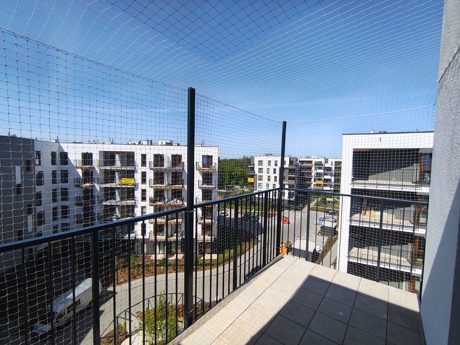Siatki Balkonowe -20% Wolne terminy - dla kotów, przeciwko ptakom