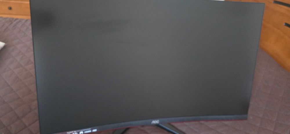 Monitor aoc 31.5 polegadas 0.5 ms 240hz curvo top