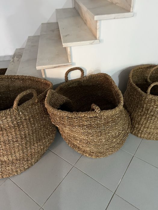 CESTO GRANDE SEAGRASS COM ASAS