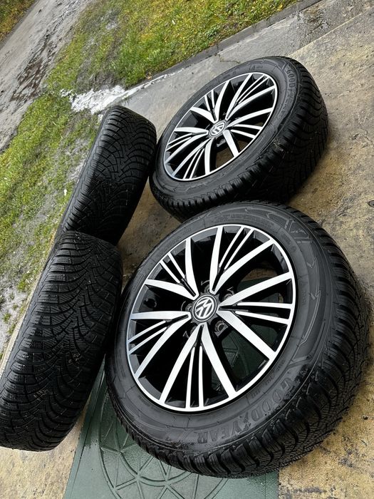 Диски R16 5/112 +Зимові шини Volkswagen Golf Passat CC Audi Skoda