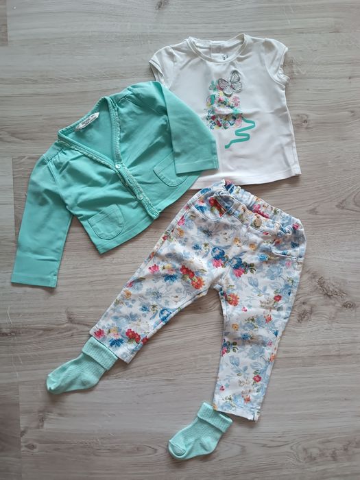 Zestaw ubranek niemowlęcych dla dziewczynki rozmiar 68