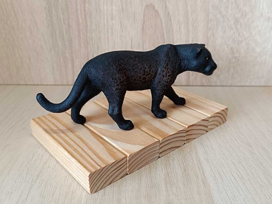 Vintage figurka Czarna Pantera. Schleich 2014