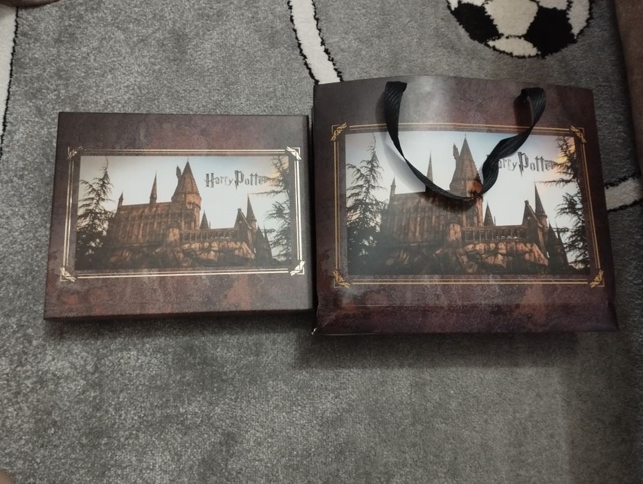 ,,Harry Potter" подарунковий пакет і коробка ,,Слизерін"
