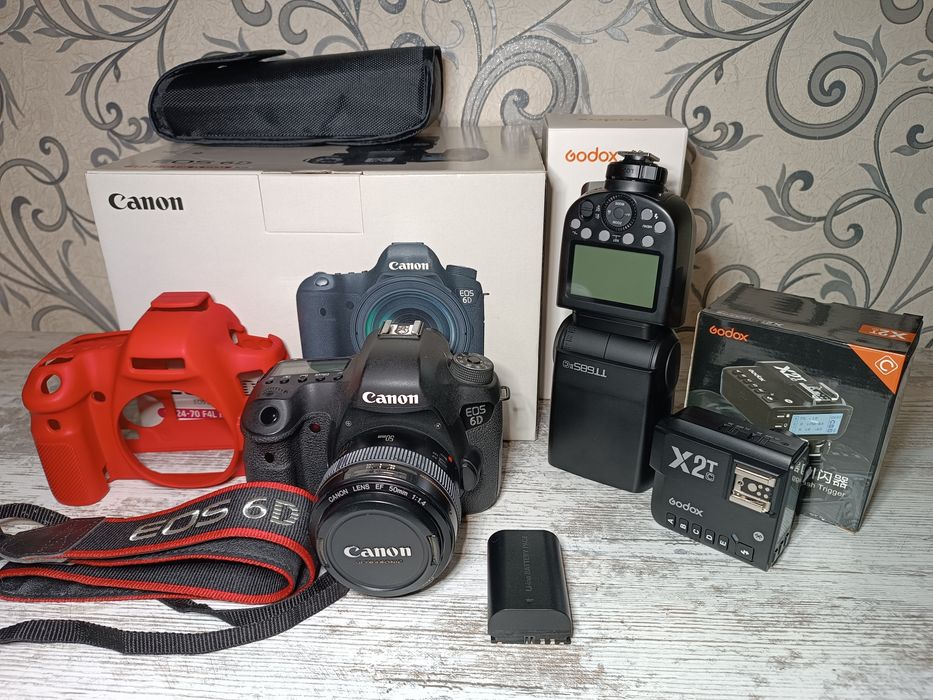 canon eos 6d - купити цифрові фотокамери - Ціна на OLX.ua