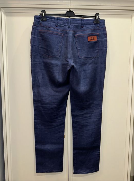 Льняные штаны-брюки Zilli