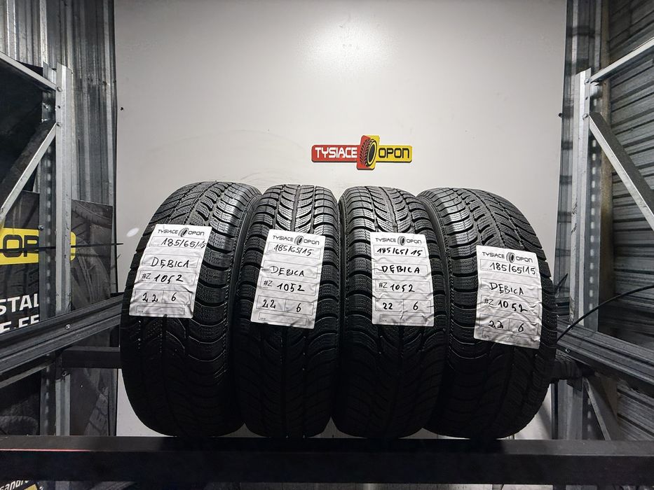 4x Dębica Frigo 2 185/65 R15 zimowe 6.0mm DOT 0122