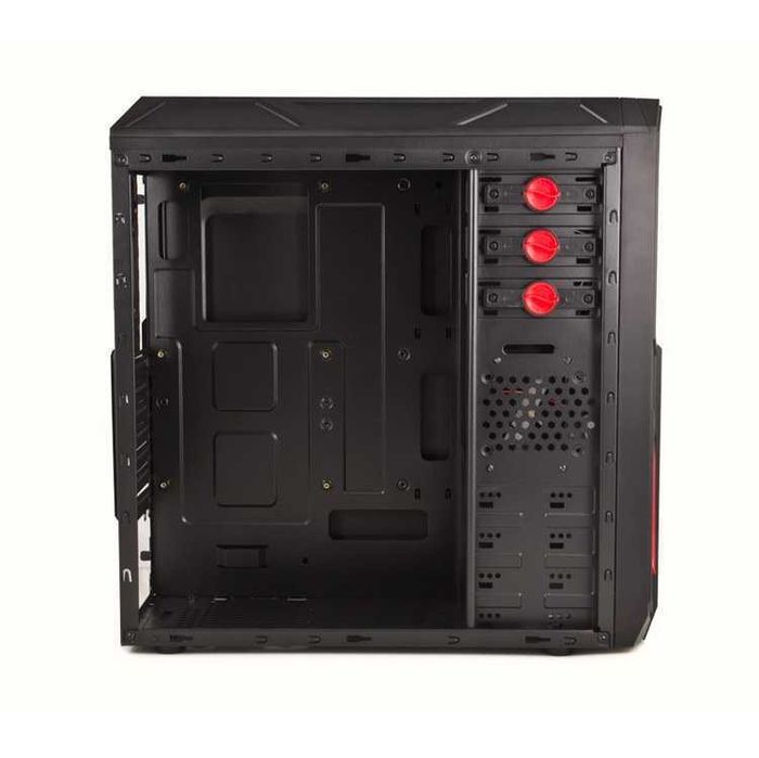 Caixa MidTower ATX NOX NX-3 USB 3.0 LED Vermelho