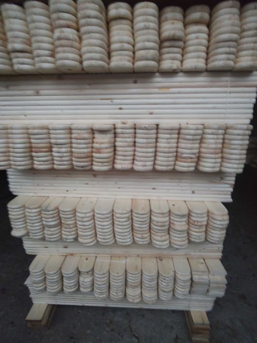 Sztachety drewniane suche świerkowe