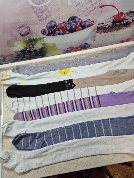 Колготи 28 пар (Calzedonia, KBS, Gymboree, H&M, Next , Conte (5-9р.)