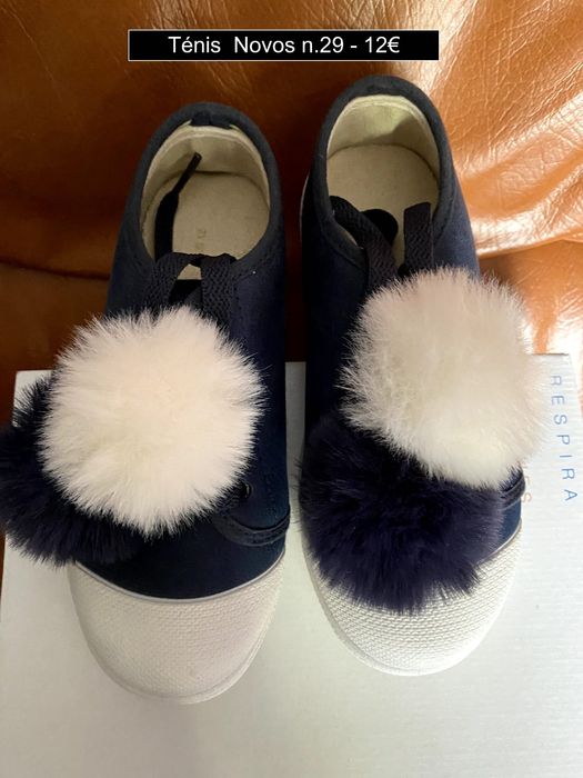 Sapatos Novos Menina (vários modelos e tamanhos)