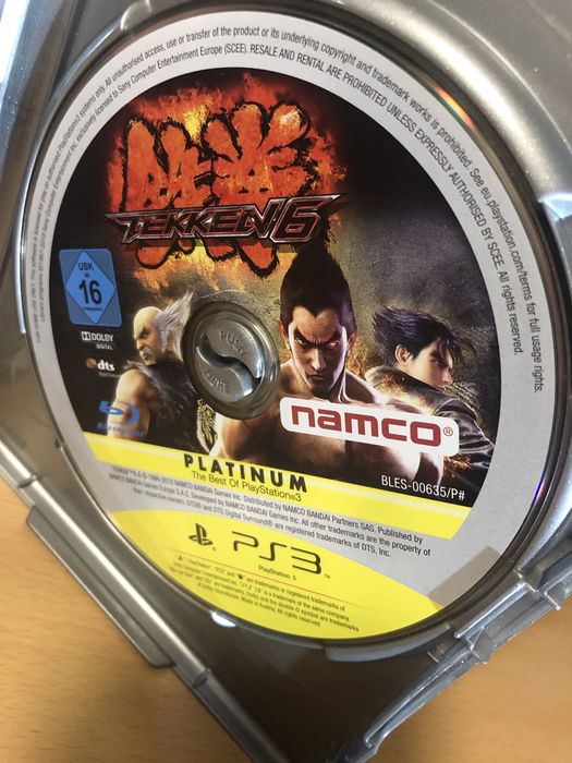 Gra Tekken 6 PS3 PlayStation Platinum
