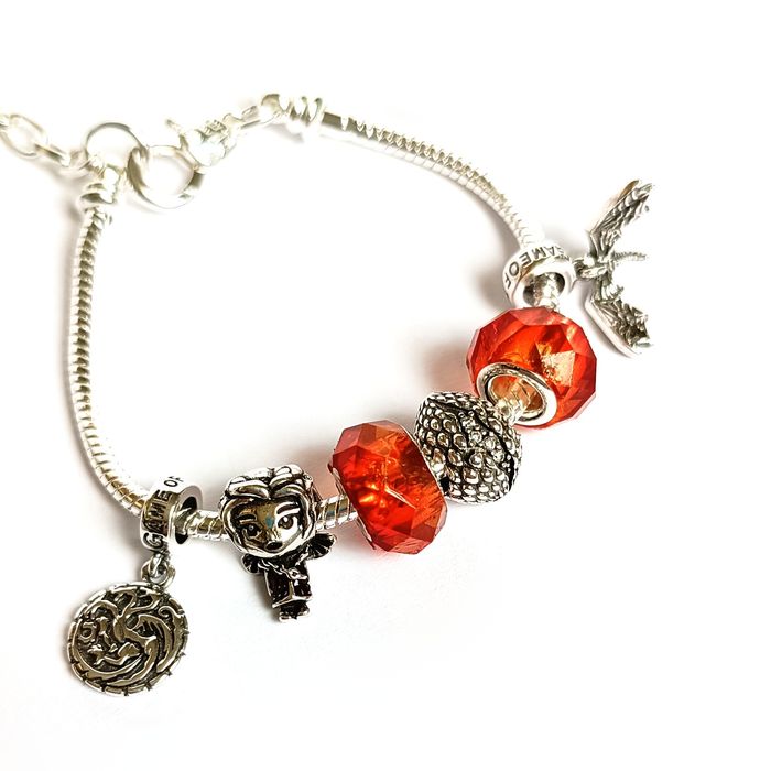 Bransoletka charms Pandora Daenerys Smocze jajo Gra o tron Nowość