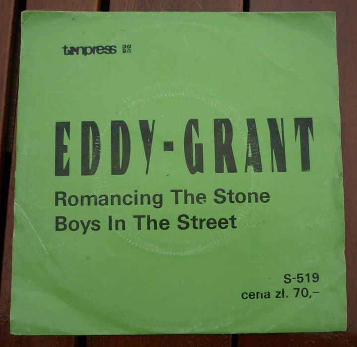 Winyl singiel Eddy Grant – Romancing The Stone / Boys In The Street
