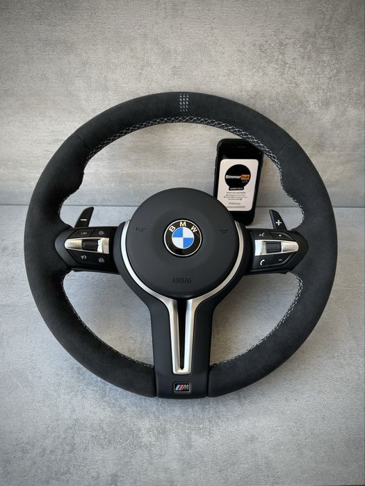 М руль BMW CS алькантара/карбон f10 f15 f25 f30 f32 f20 f01