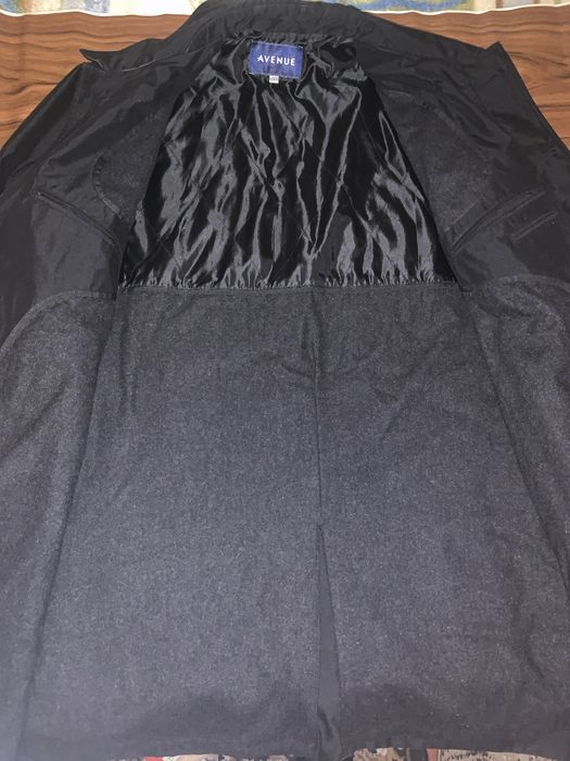 Пальто Avenue чоловіче укорочене чорне р. L 52/54 підкладка вовна 59%