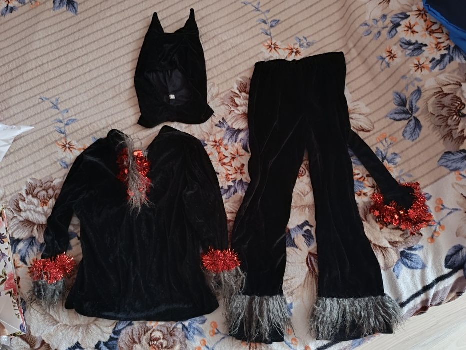 Новорічний костюм чортеня на 4-5 років