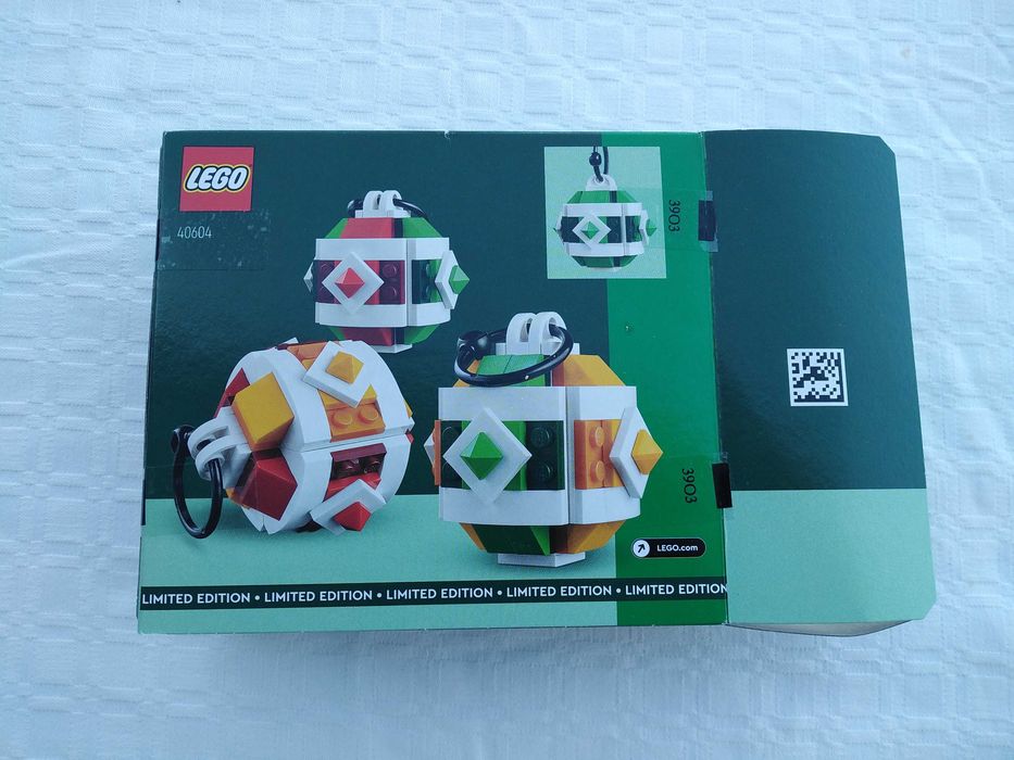 APENAS a Caixa Lego Vazia Natal Limited Edition set 40604.
