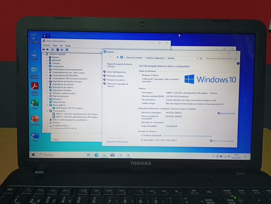 Toshiba Satellite C850D