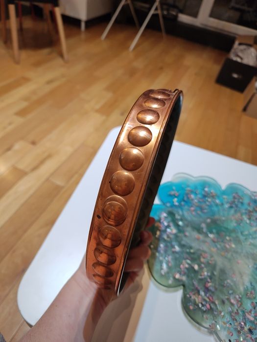 Stare kuchenne naczynie z miedzi