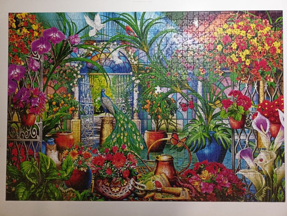 Puzzle 1500 Trefl - brak 1 elementu