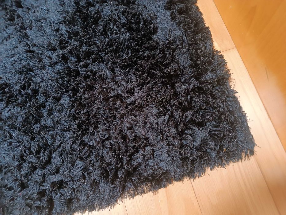 Carpete preta 1,94*1,46