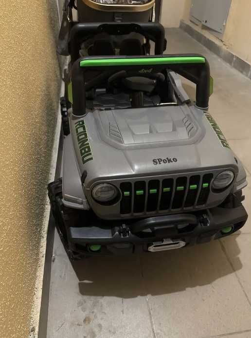 ‼️ Дитячий електромобіль Джип (Jeep) 12V з пультом Детская машинка на подарунок