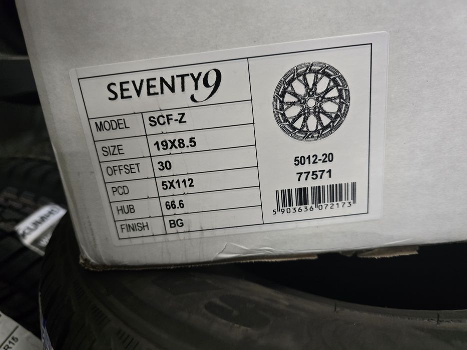 Alufelgi 79wheels 19" 5x112 ET30 Audi A7 A5 S5 A4 B9 B8 A6 C8 C7 Skoda
