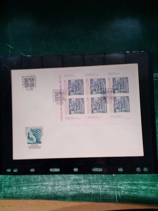 1983 FDC Do Bloco 5 Seculos Do Azulejo Em Portugal MNH **