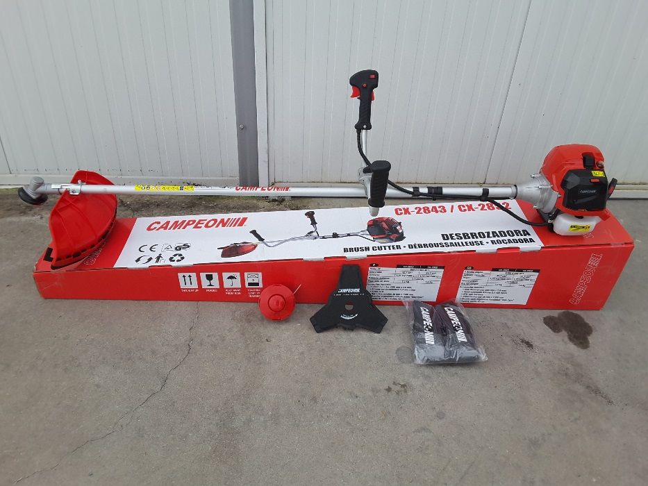 Roçadora Campeon CX-2852 Novo motor de 52cc!