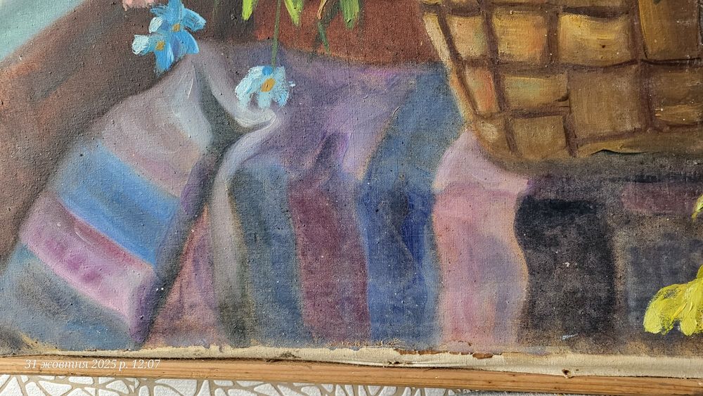 Картина квіти 90 ×60 см Моисеенко В.С