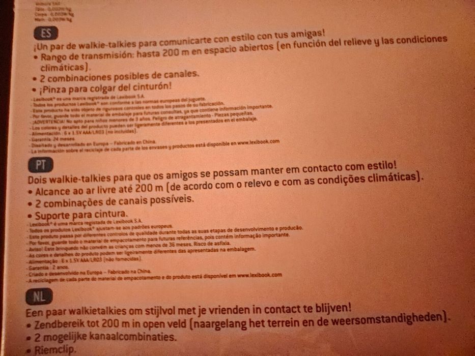 Walkie Talkies Disney