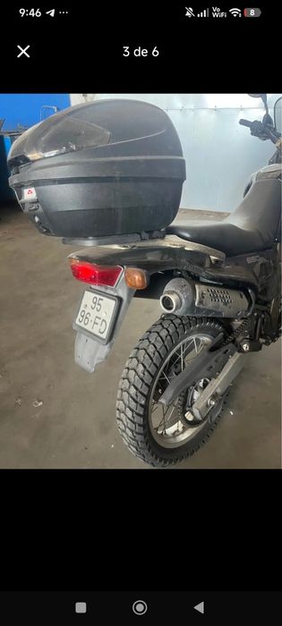 Aprilia 650 de 1995  uma excelente oportunidade.
A mota encontra-se muito bem estimada, sem necessidade de qualquer investimento