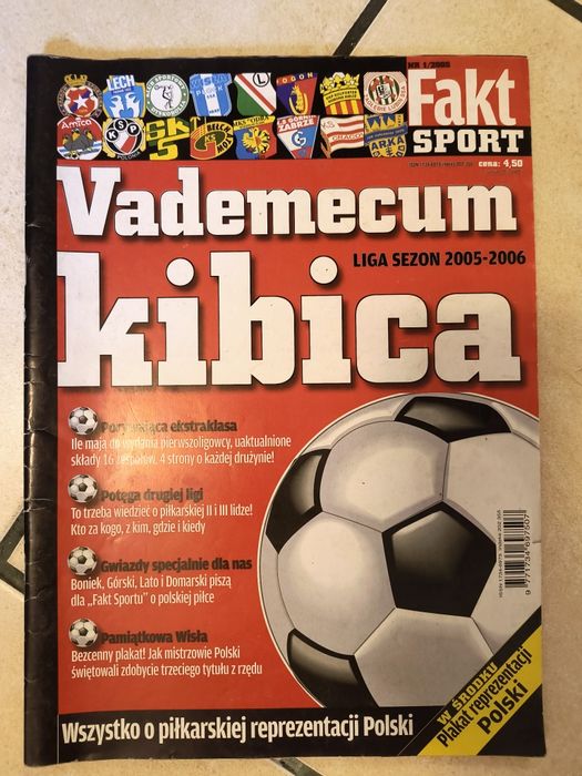 Czasopismo Vademecum kibica sezon 2005/2006