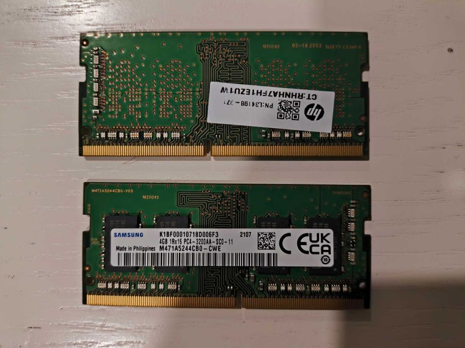 Memória Samsung 8Gb DDR4 3200 [2x4Gb]